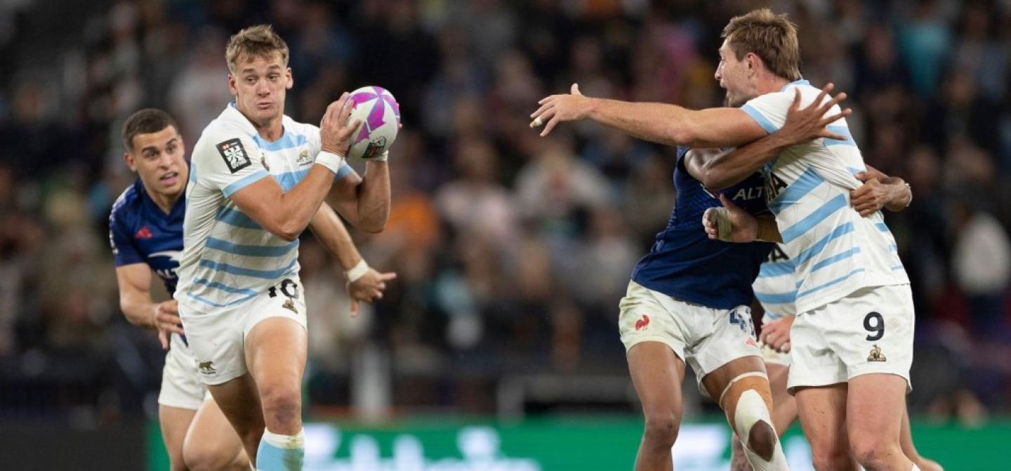 hsbc svns   cathay hsbc hong kong sevens argentina vs france