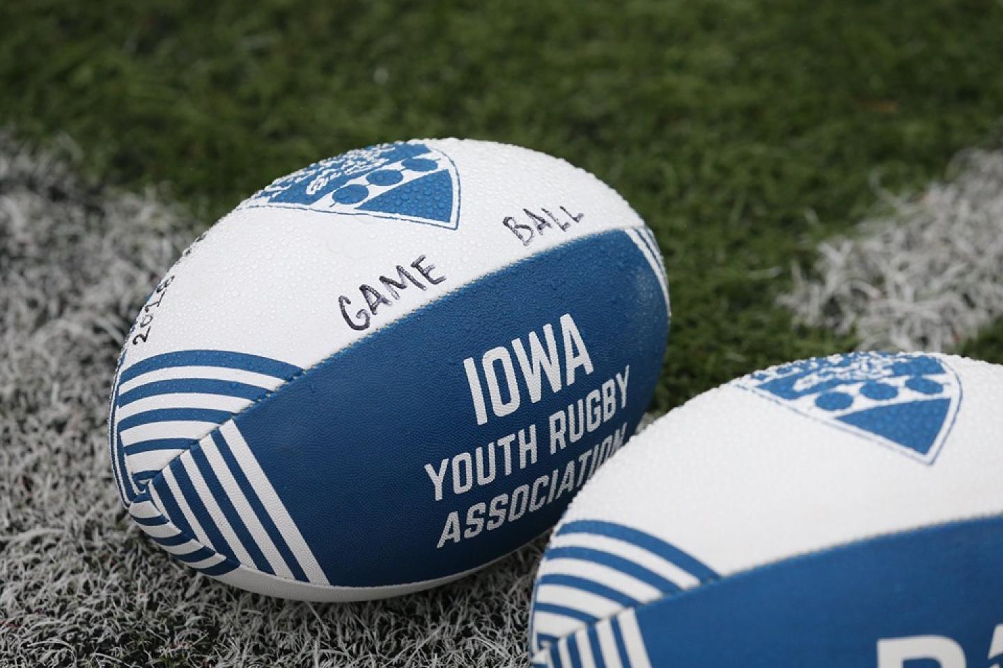 iowa rugby ball