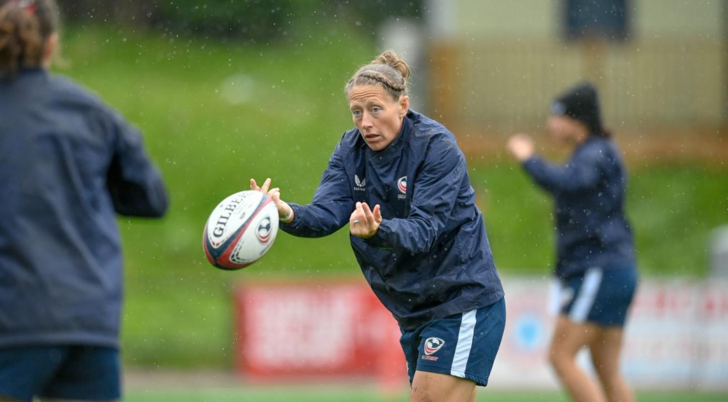 kate zackary usa v wales pregame rain ian muir 0