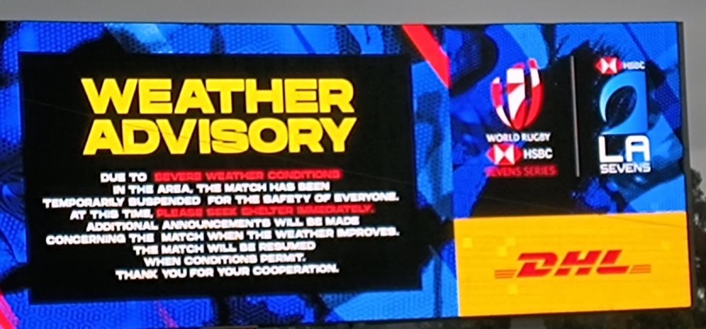 la 7s lai 2023 weather advisory