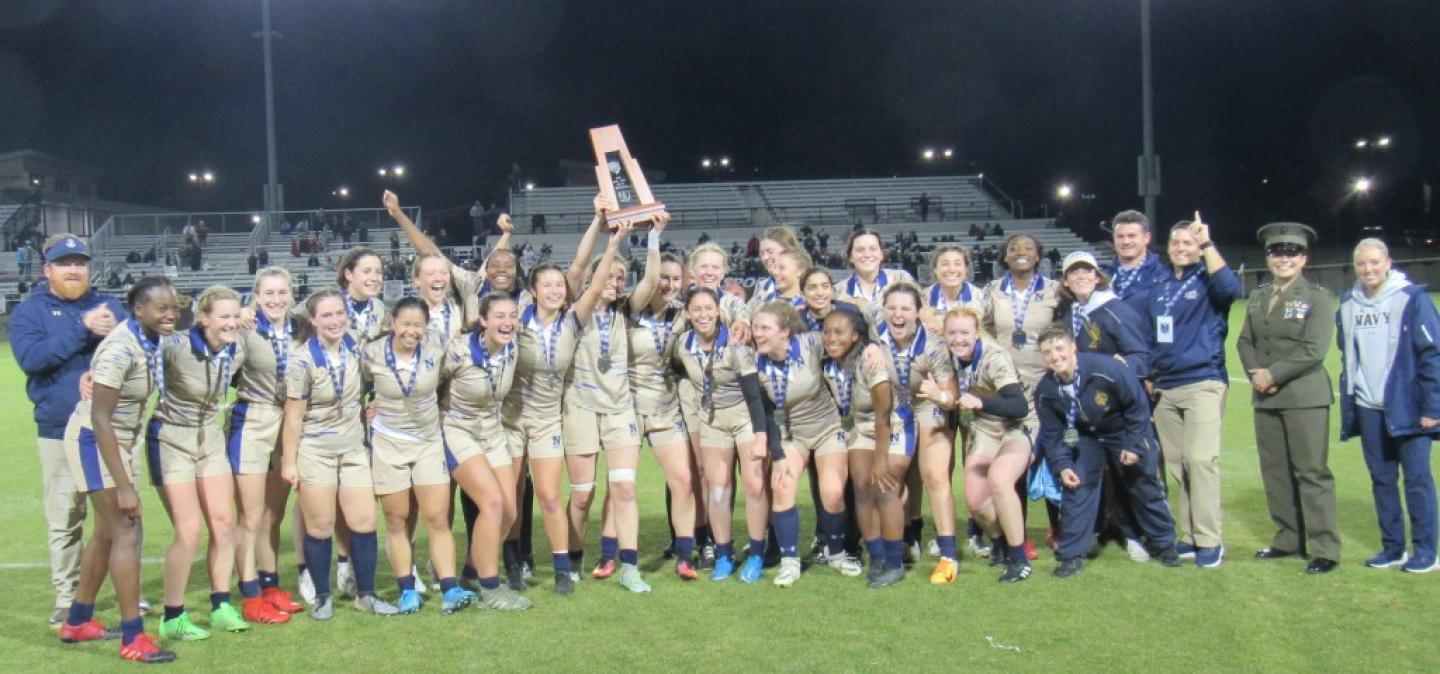 navy women win