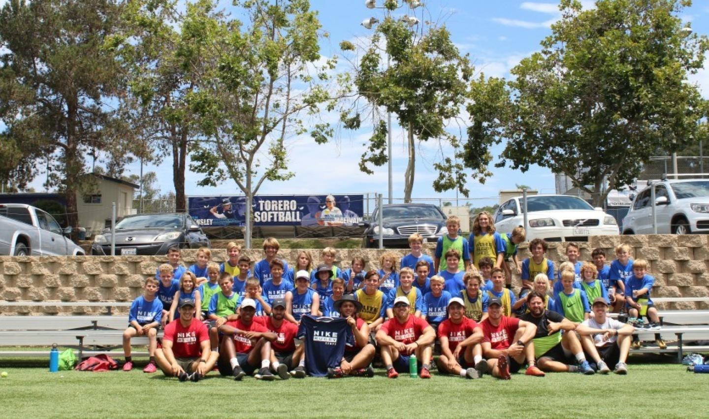 nike rugby camps san diego group pic
