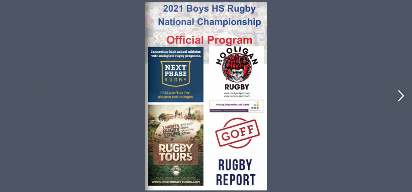program banner