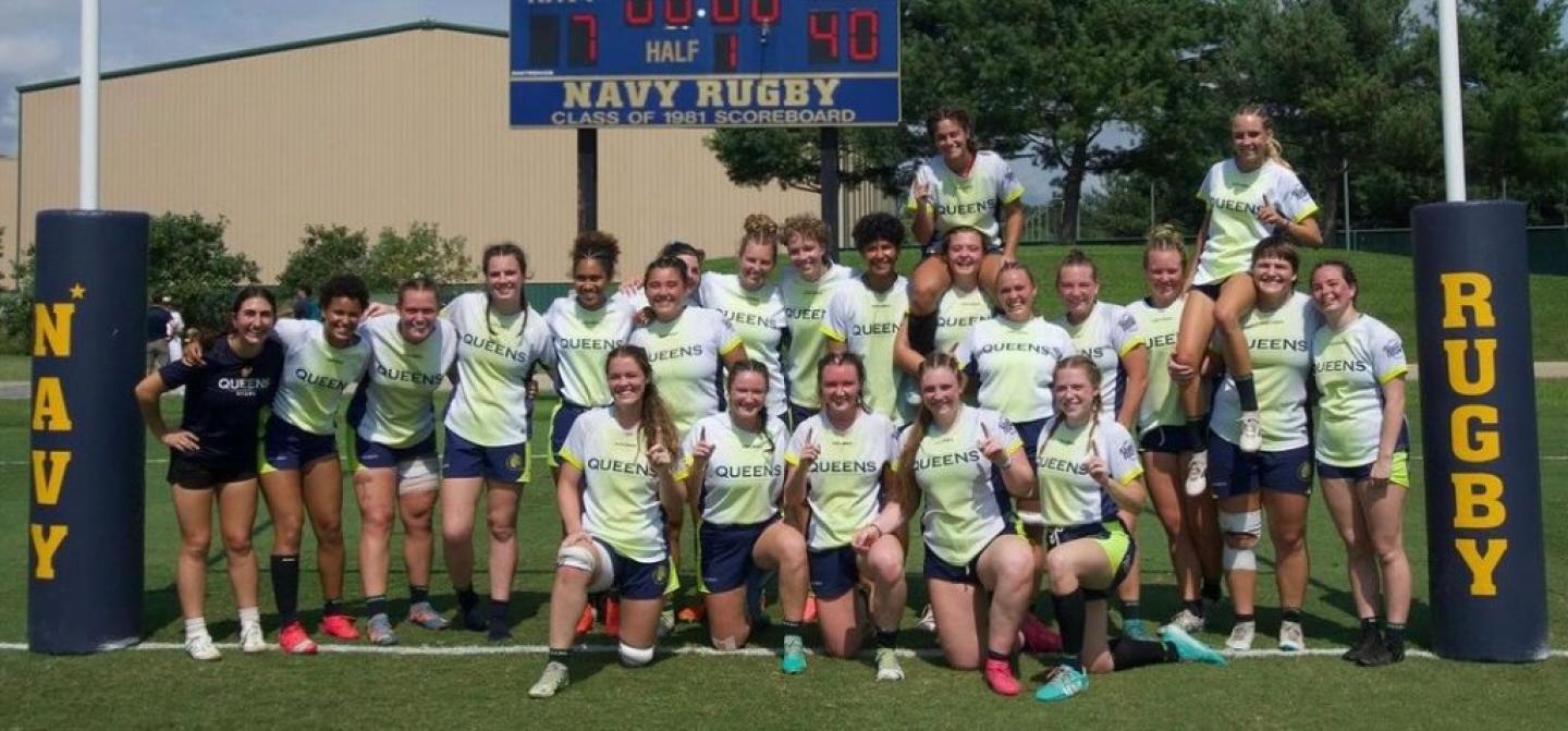 queens women beats navy