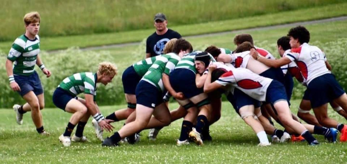 royal irish v redhawks 2021 scrum
