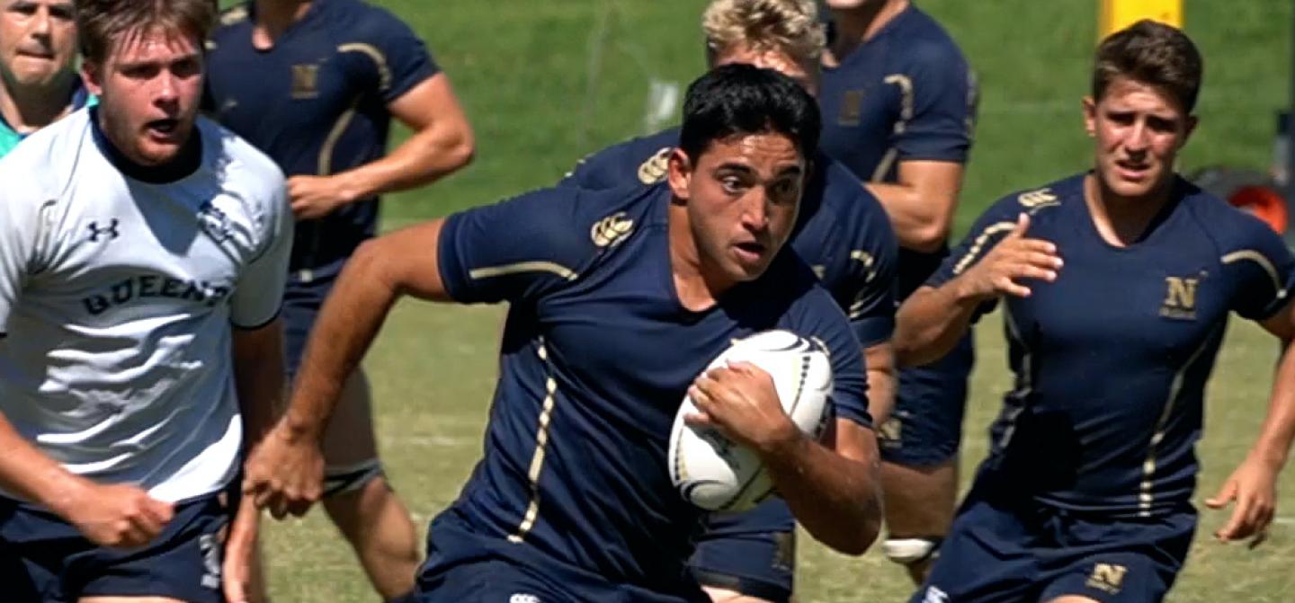 sai fautanu for navy vs queens 2021 bill maclaney photo