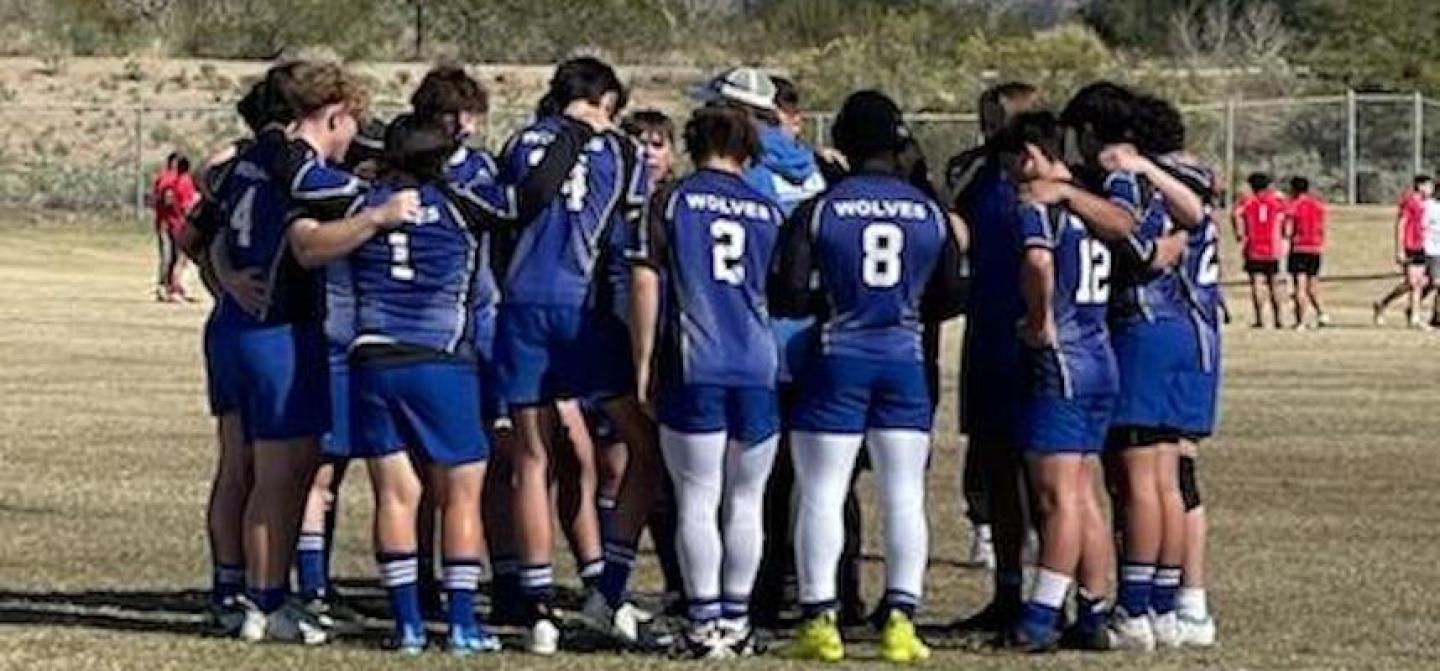 scottsdale wolves 2024 huddle 1