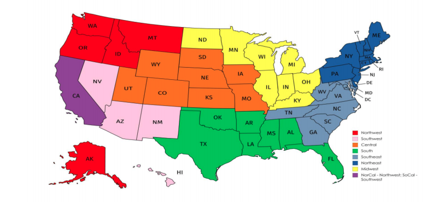 sgb map