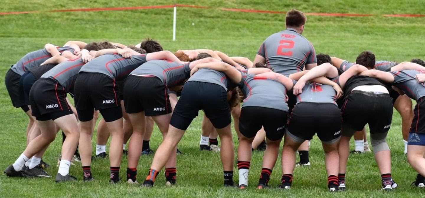 st joes prep huddle 0