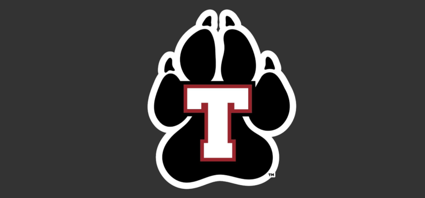 thomas college logo wide