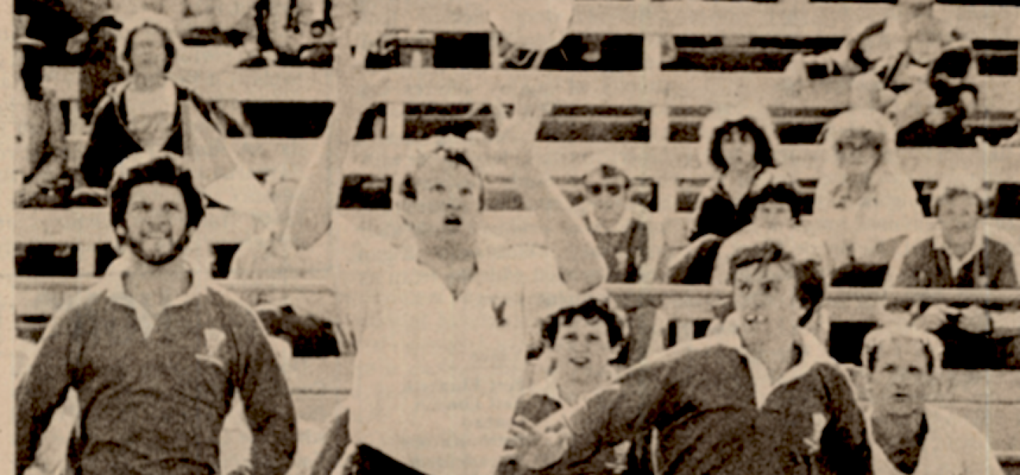 tom slefridge vs wales 1980 rugby magazine
