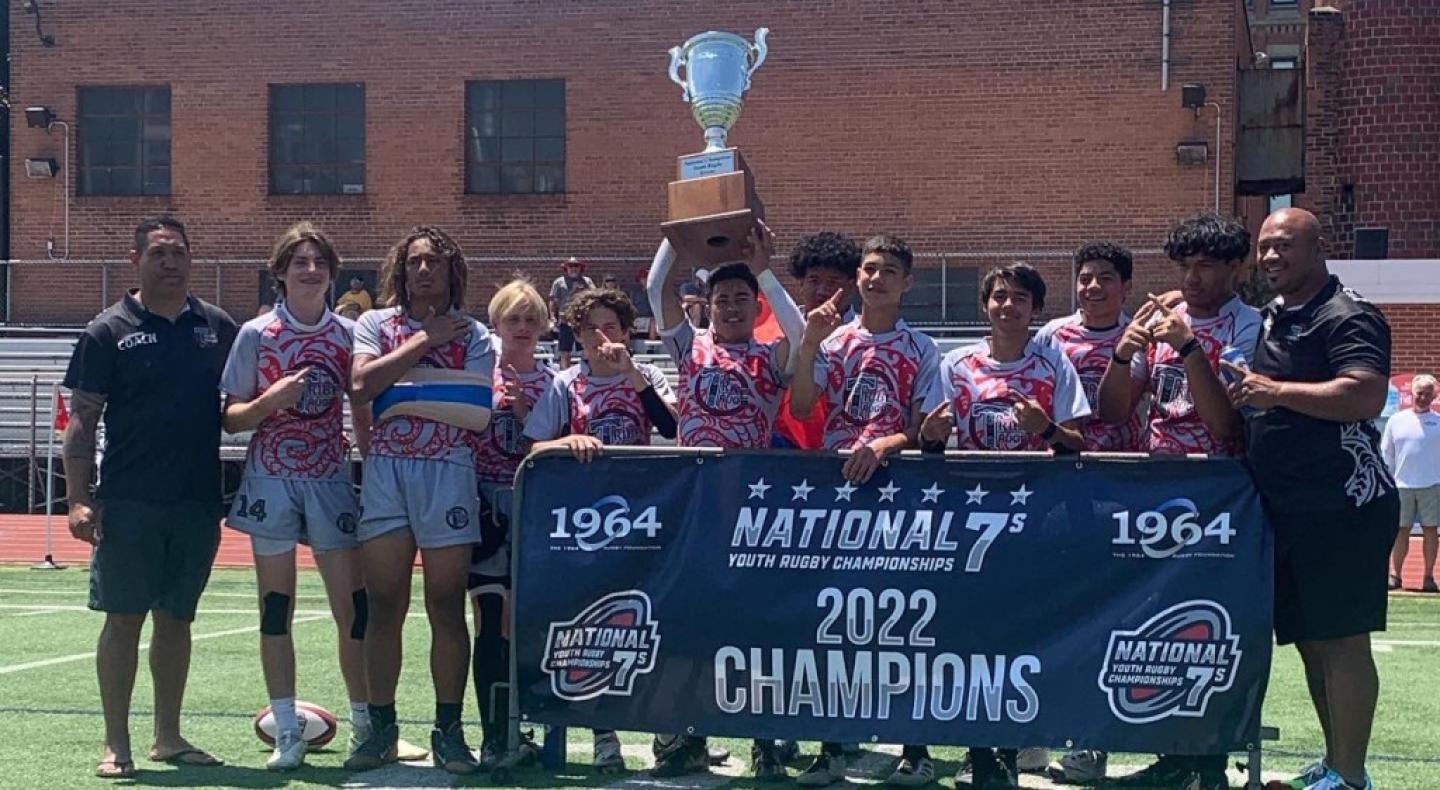 tribe rugby wins youth 7s