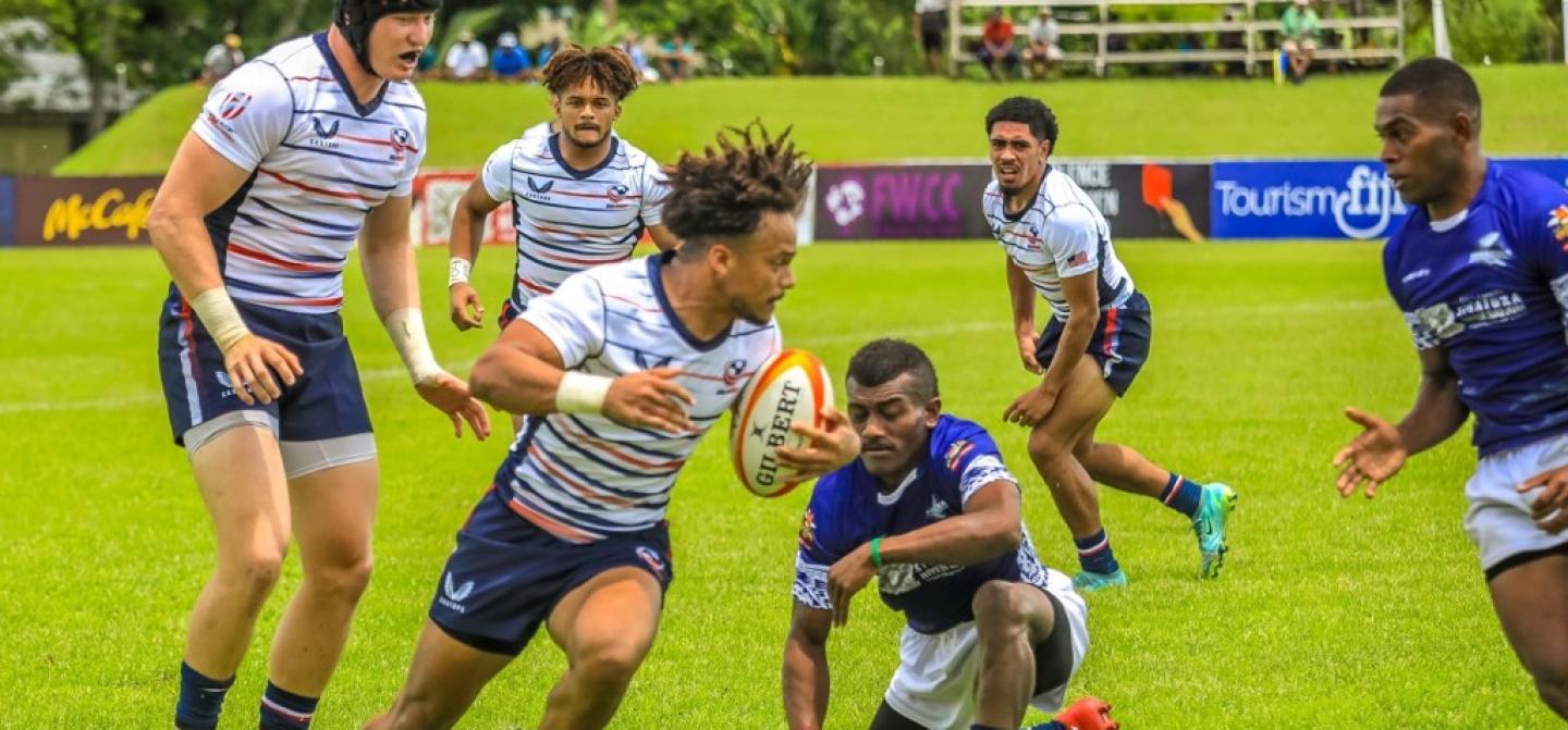 usa falcons in fiji 2023 coral costa sevens