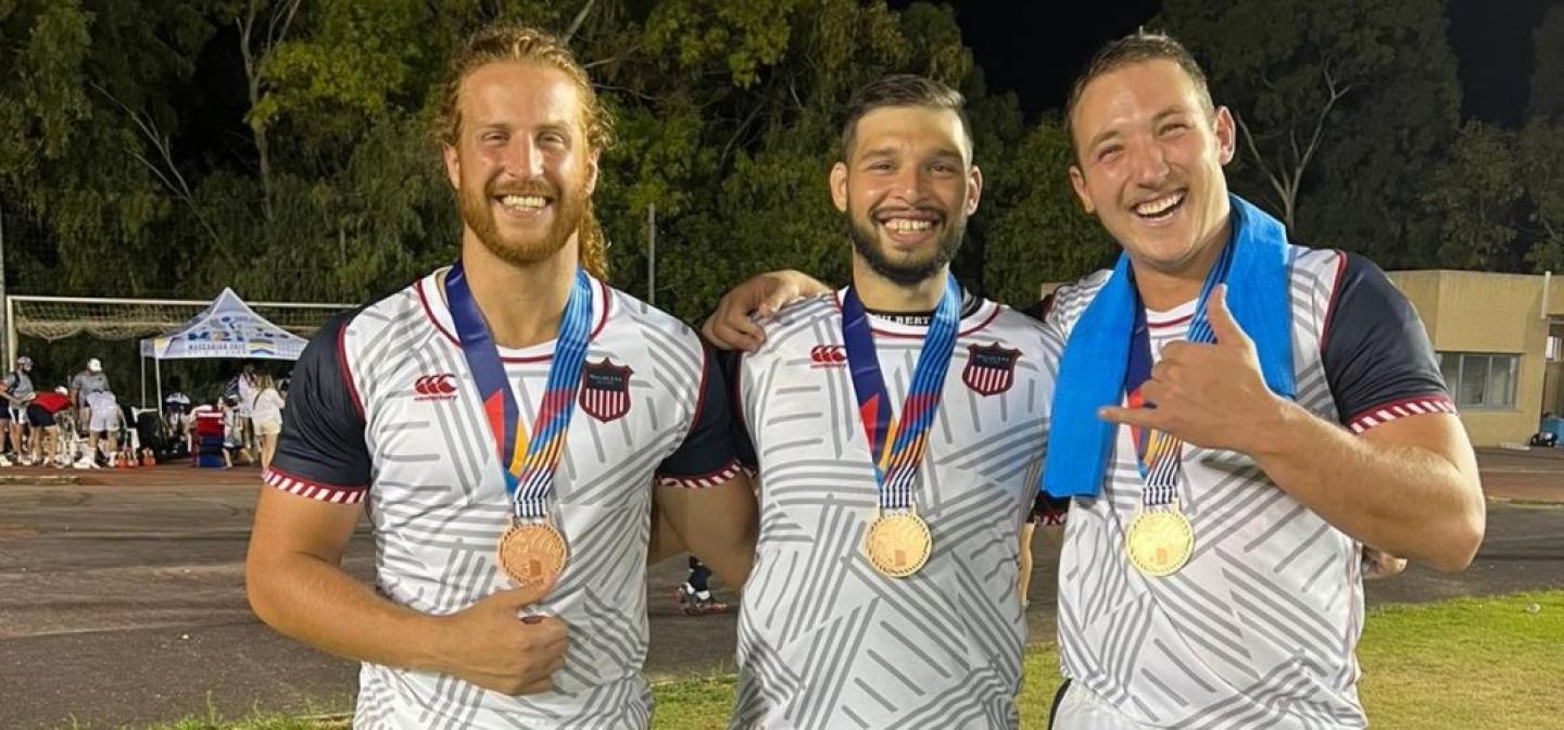 usa maccabiah 2022 7s bronze medal