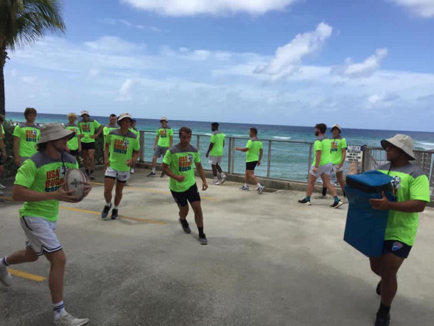 usa south traiinig in barbados