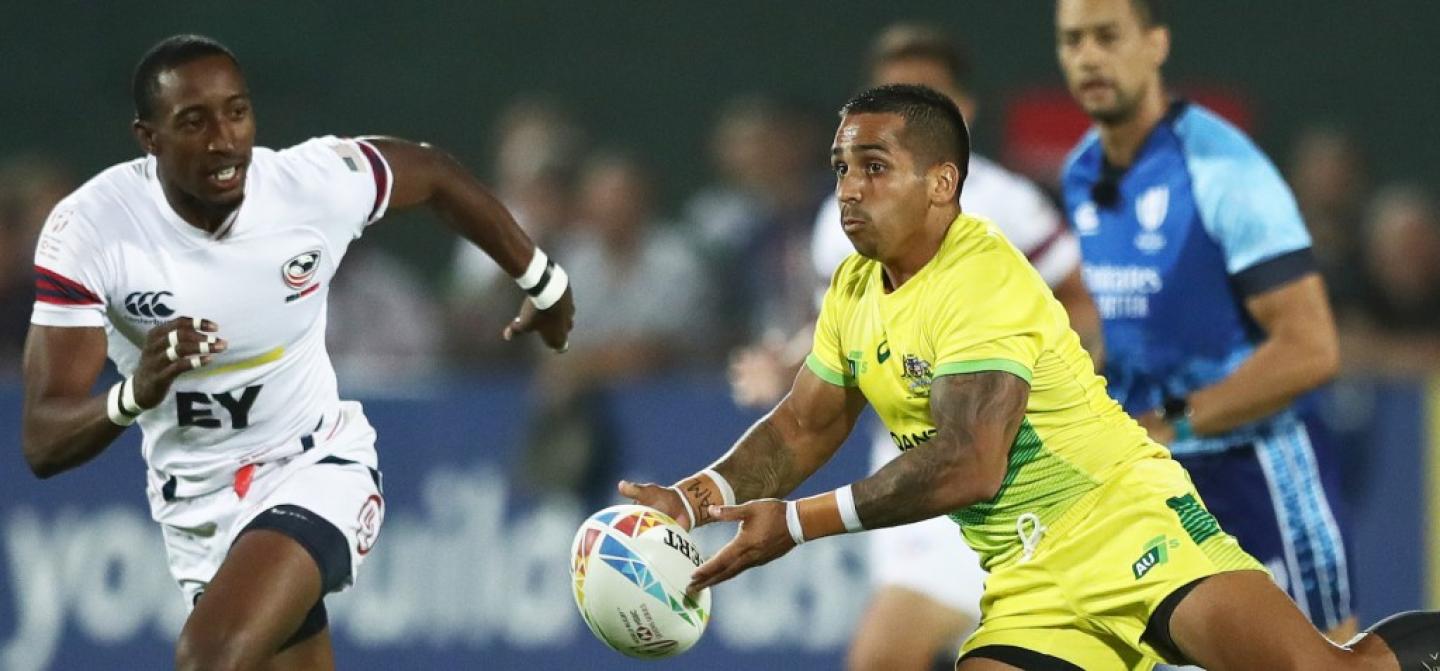 usa vs australia 2019 dubai 7s mike lee klc fotos for world rugby