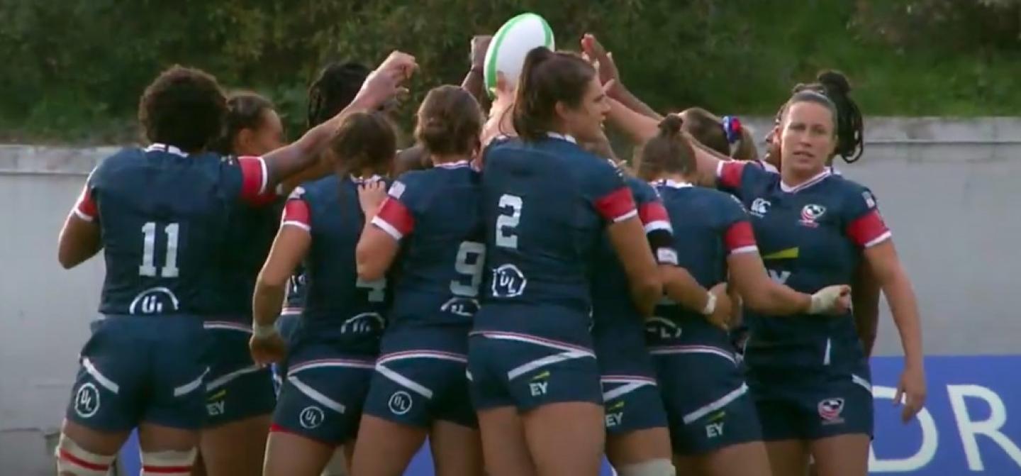 usa wnt 7s madrid huddle